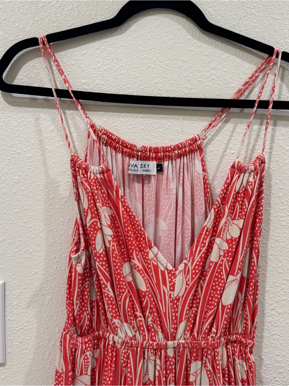 Ava sky romper L